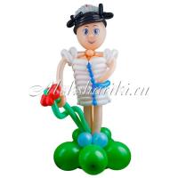 Фигура из шаров "Медсестра"