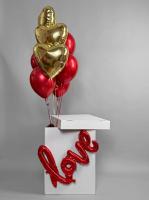 Коробка с шарами "Love"